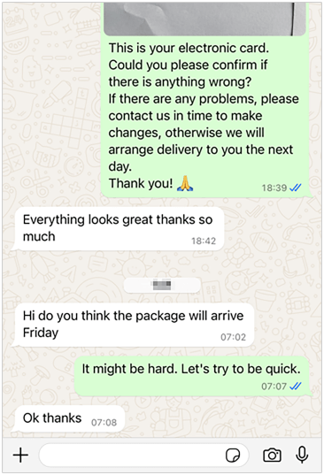 Customer review 6